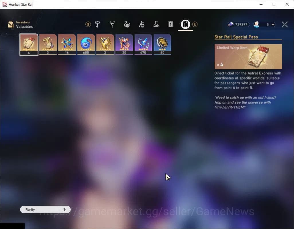 Honkai Star Rail Accounts ASIA|TL 3|Selector B5 ON+3 Golden Companion Spirit image 4