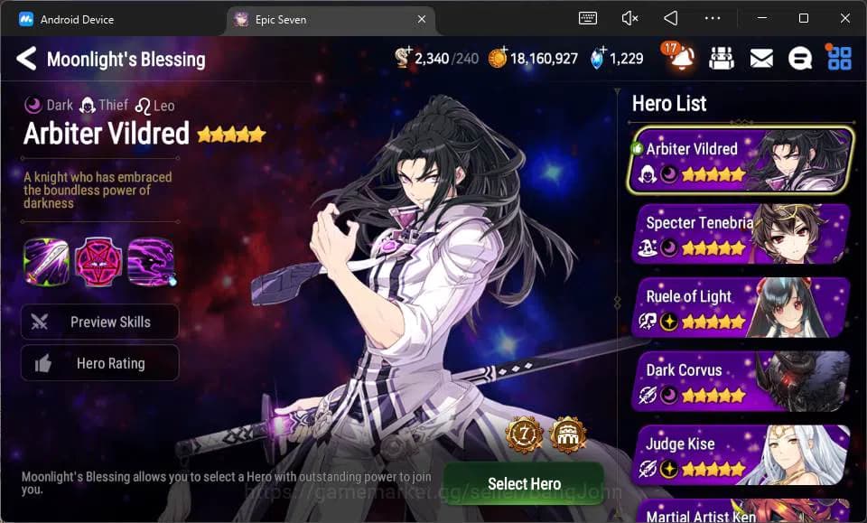 Epic Seven Accounts Global Unverif|5 ML Salome,L Cermia,B Iseria,etc|P image 12
