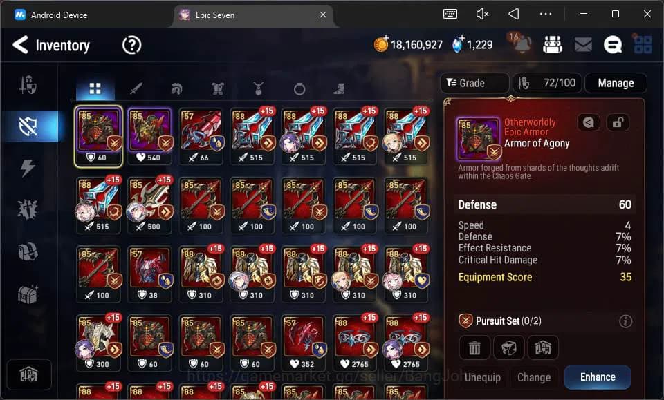Epic Seven Accounts Global Unverif|5 ML Salome,L Cermia,B Iseria,etc|P image 6