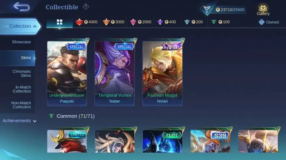 Mobile Legends: Bang Bang Accounts Global Hero 77 Skin 110|CC Natalia|LightBorn TG|M7 image 14