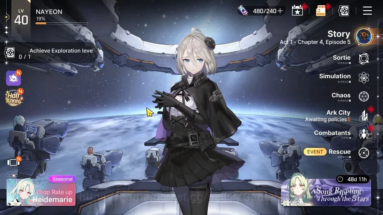 Chaos Zero Nightmare Accounts GLOBAL Lv 40|4 SSR[Heidemarie+Sign,Chizuru,Mei Lin image 1