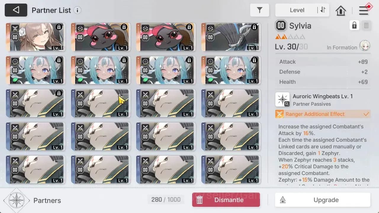Chaos Zero Nightmare Accounts GLOBAL Lv 40|4 SSR[Heidemarie+Sign,Chizuru,Mei Lin image 7