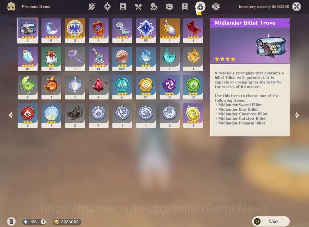 Genshin Impact Accounts ASIA|AR55|5Limited+1(*5Weapon)|HuTao,Eula,Alhaiham image 10