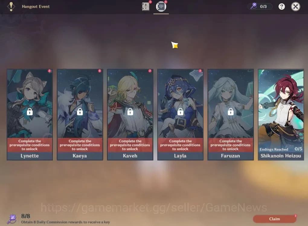 Genshin Impact Accounts ASIA|AR55|5Limited+1(*5Weapon)|HuTao,Eula,Alhaiham image 13