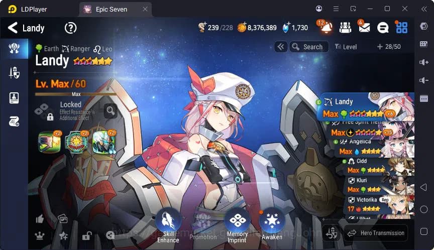 Epic Seven Accounts Global Unverif | 6ML | (Landy,Tieria,Angelica,Cidd image 20