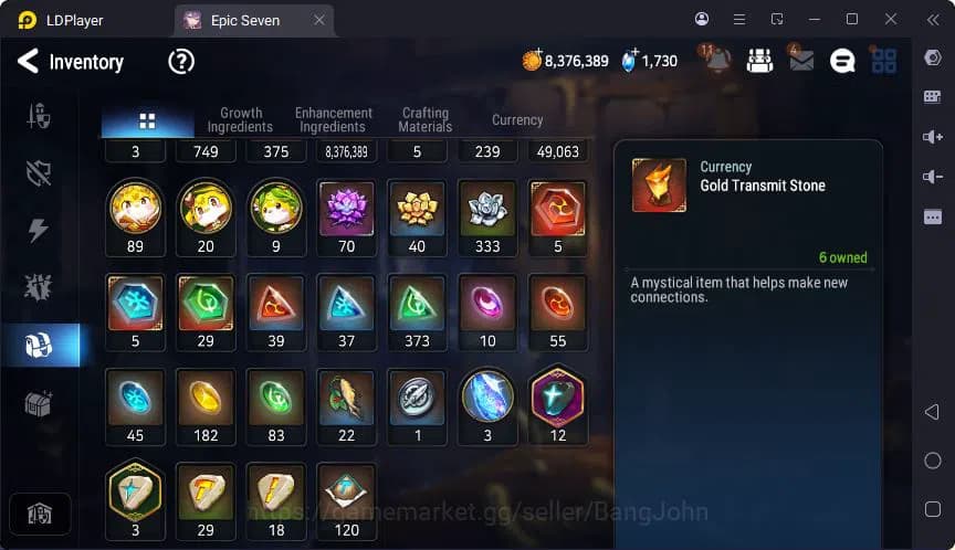 Epic Seven Accounts Global Unverif | 6ML | (Landy,Tieria,Angelica,Cidd image 6