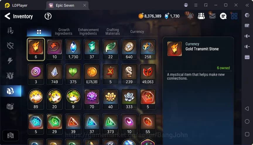 Epic Seven Accounts Global Unverif | 6ML | (Landy,Tieria,Angelica,Cidd image 7