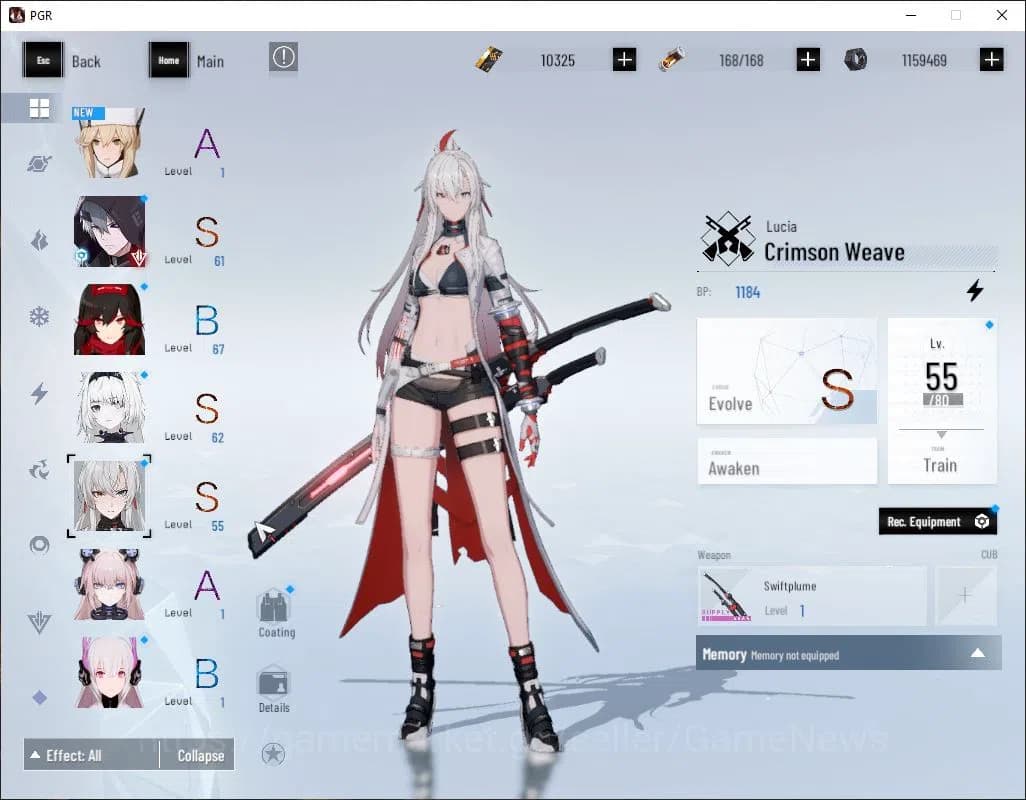 Punishing: Gray Raven Accounts EU | Lv 63 | Ready Gacha | 10,3K BC+3,5K YC+9K Blu image 3