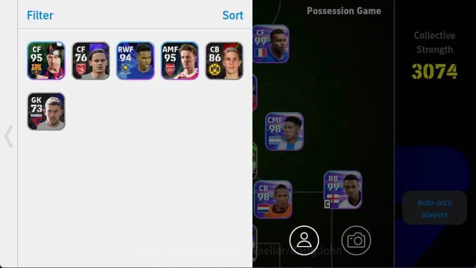 eFootball Accounts Android|PW 3074 | Epic Ruud Gullit, SHW Messi, Epi image 3