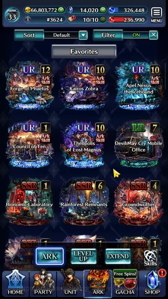 Last Cloudia Accounts GLOBAL Rank 33|Collab DMC(Vergil,V) & META Units(T image 3