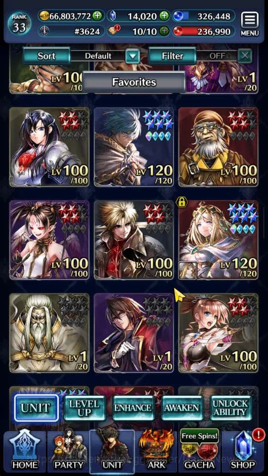 Last Cloudia Accounts GLOBAL Rank 33|Collab DMC(Vergil,V) & META Units(T image 8