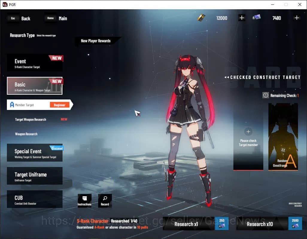 Punishing: Gray Raven Accounts EU | Lv 41 | Ready Gacha | 12K BC+2,8K YC+7,4K Blu image 6