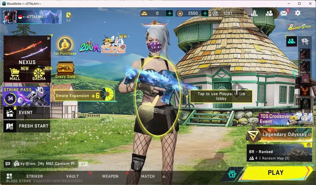 Blood Strike Accounts ASIA|ULTRA=KATYA,SCAR DETAIL CEK SS BS583B image 1