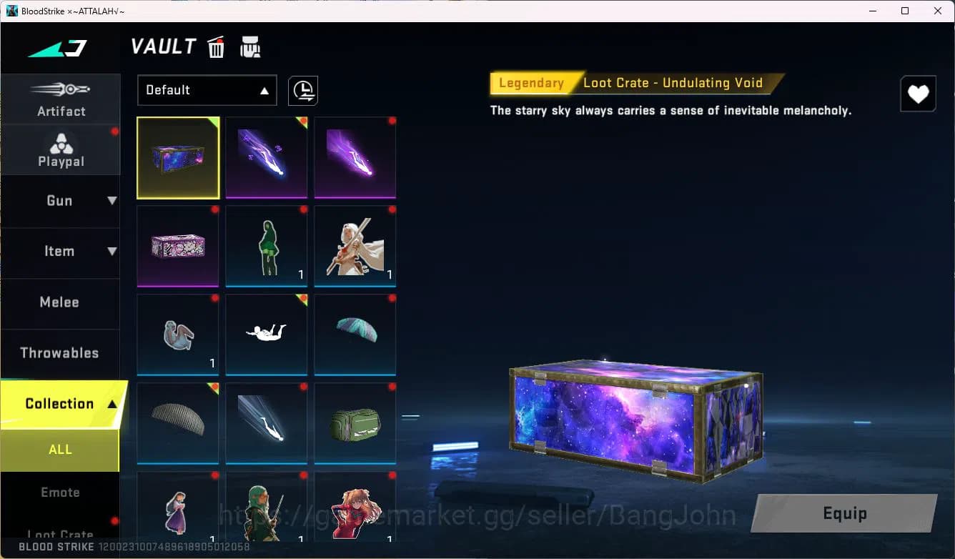 Blood Strike Accounts ASIA|ULTRA=KATYA,SCAR DETAIL CEK SS BS583B image 3