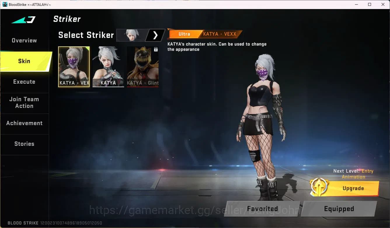 Blood Strike Accounts ASIA|ULTRA=KATYA,SCAR DETAIL CEK SS BS583B image 9