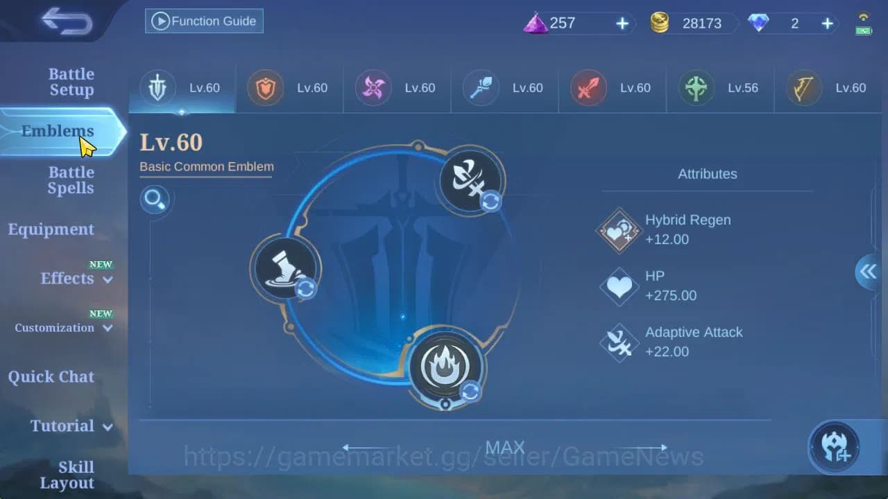 Mobile Legends: Bang Bang Accounts Hero 89|Skin 182|High Glory 58|Prime Granger,LB[Al image 7
