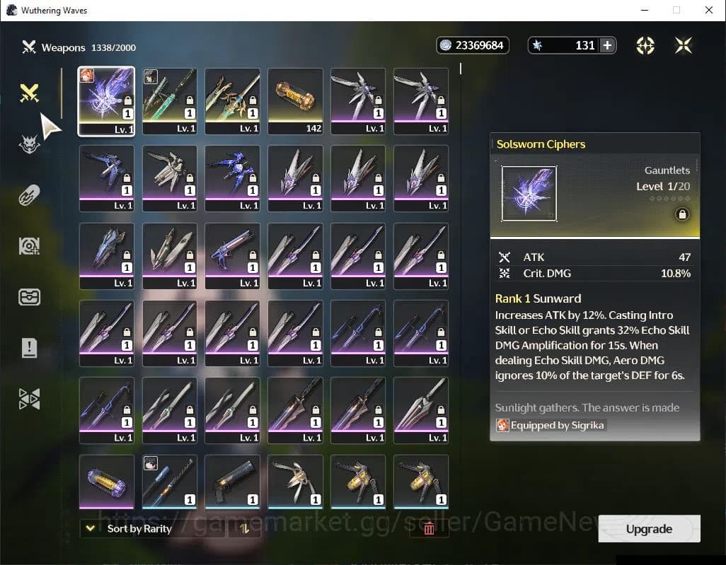 Wuthering Waves Accounts ASIA | UL 43 | 2 Limited | (SigrikaR1,Qiuyuan)+Sig image 14