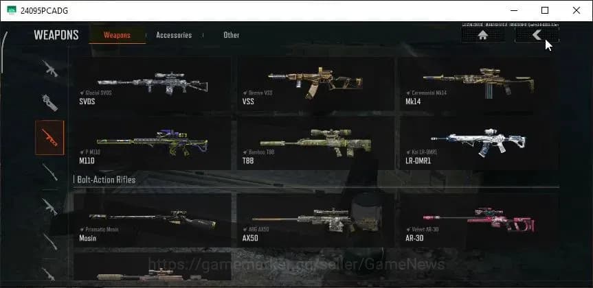 Arena Breakout Accounts MOBILE Lv30|SV 74,4M|CV 9,8M|8 Set|Battle Machete| image 11