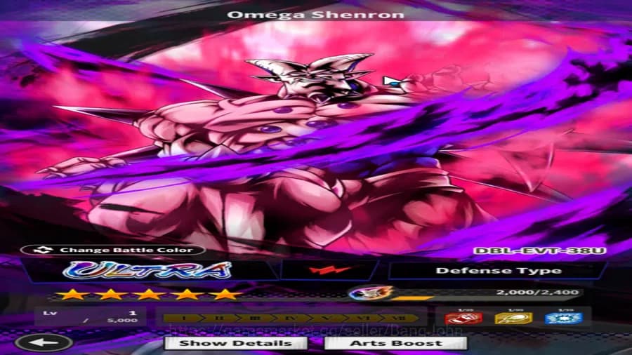 Dragon Ball Legends Accounts 36M Power Account - 7 Ultra Incl. SS Goku, Super B image 11