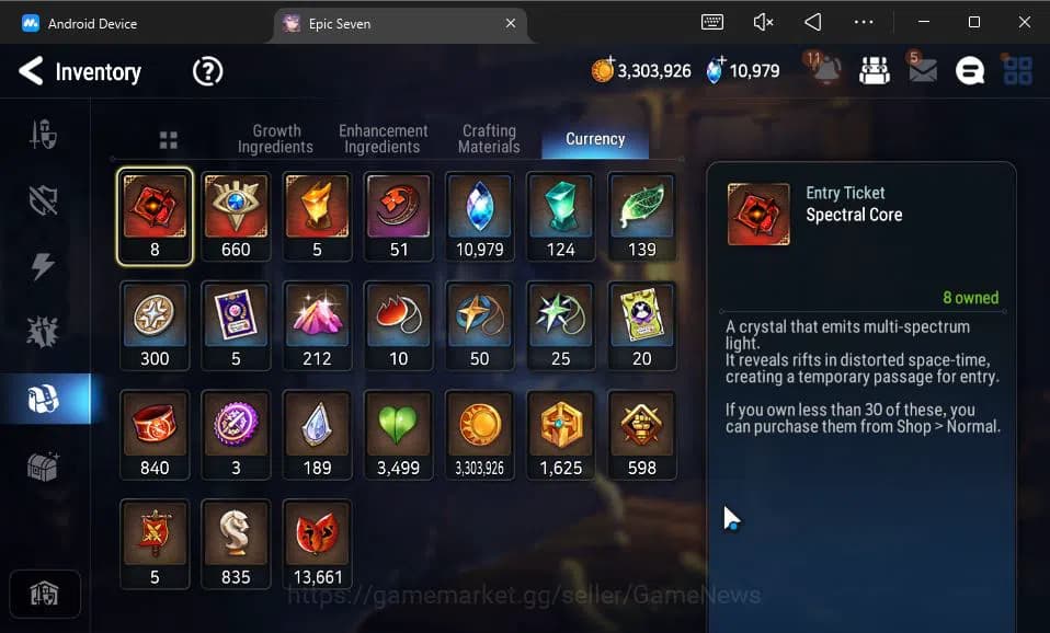 Epic Seven Accounts GLOBAL Unverif|4 ML(Salome,SP Politis,Straze,O Sig image 10