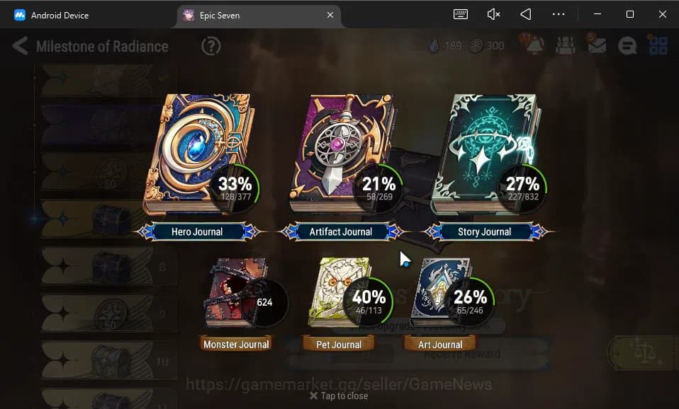 Epic Seven Accounts GLOBAL Unverif|4 ML(Salome,SP Politis,Straze,O Sig image 20