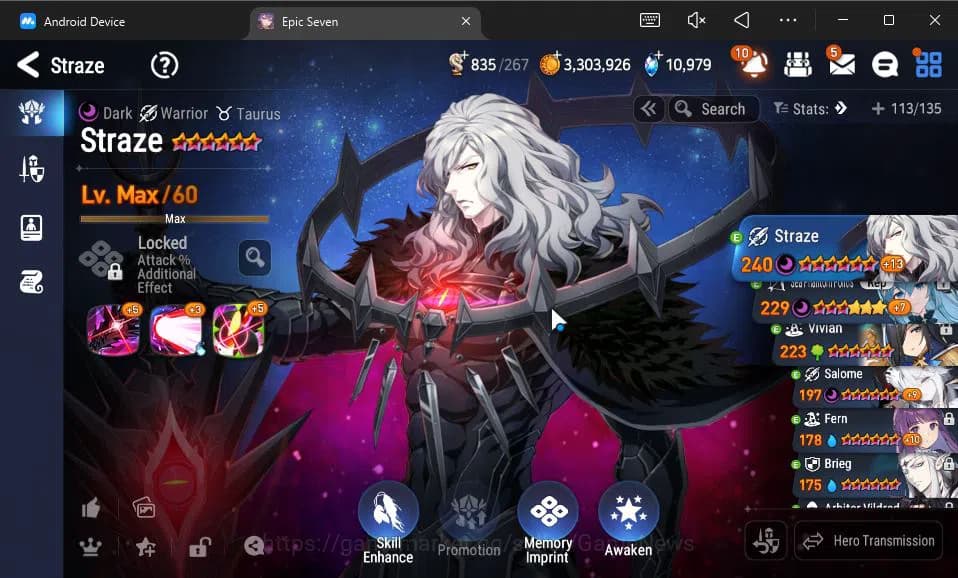 Epic Seven Accounts GLOBAL Unverif|4 ML(Salome,SP Politis,Straze,O Sig image 5