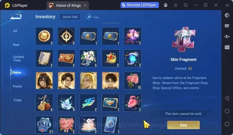 Honor of Kings Accounts Global Starter Skin90 Hero111 |Legend+Bleach HuoYi image 6