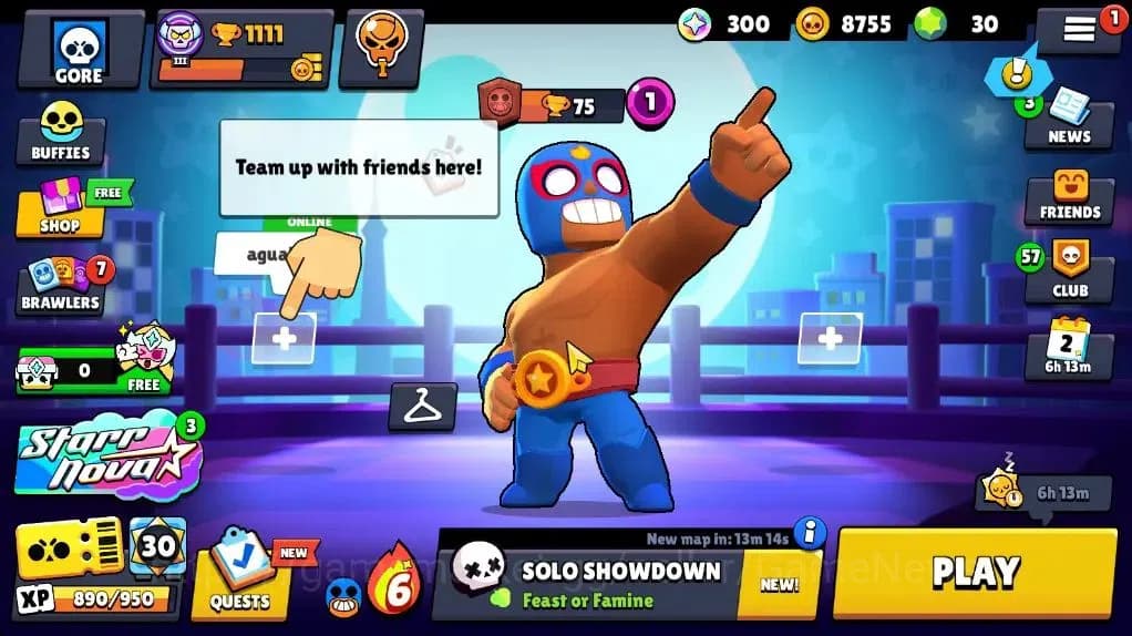 Brawl Stars Accounts 1111 Trophy|13 Brawler 1 Max Lvl (Shelly)|9 Spray image 1