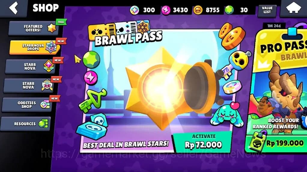 Brawl Stars Accounts 1111 Trophy|13 Brawler 1 Max Lvl (Shelly)|9 Spray image 7