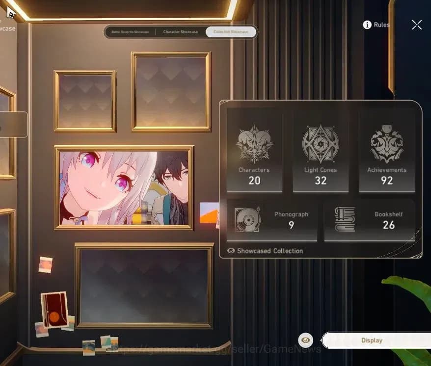 Honkai Star Rail Accounts Asia | TL 26 | 2 Limited | Dante, Archer | MC Fema image 3