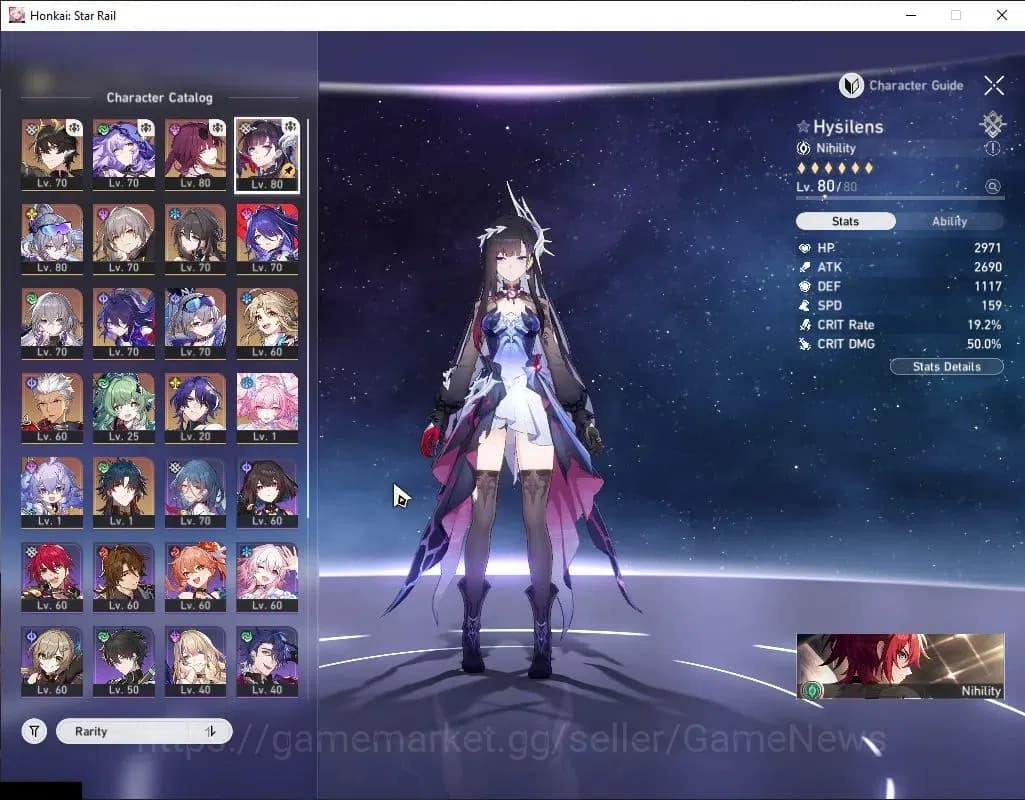 Honkai Star Rail Accounts Asia|TL 65|Triple DoT|12 Limited|Kafka,Hysilens E1 image 5