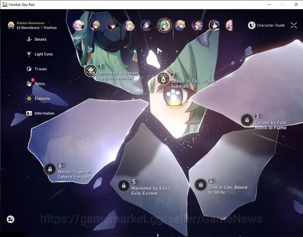 Honkai Star Rail Accounts Asia|TL 65|Triple DoT|12 Limited|Kafka,Hysilens E1 image 7