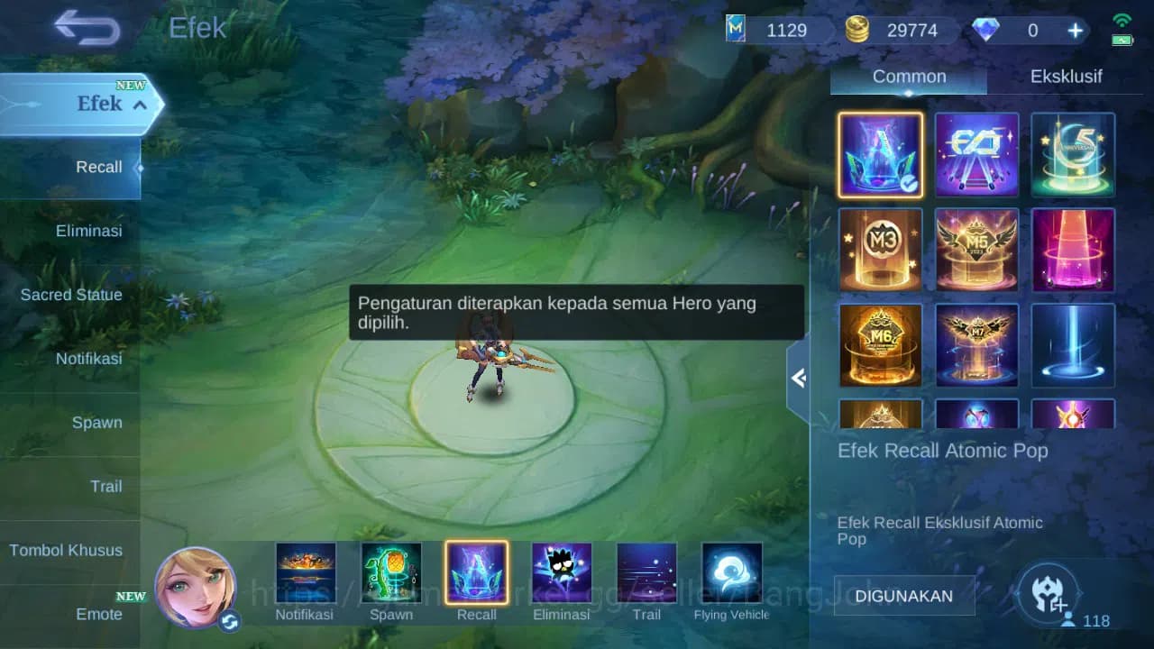 Mobile Legends: Bang Bang Accounts GLOBAL Hero 118 Skin 200 | Annual Sun | CC Nata | image 13