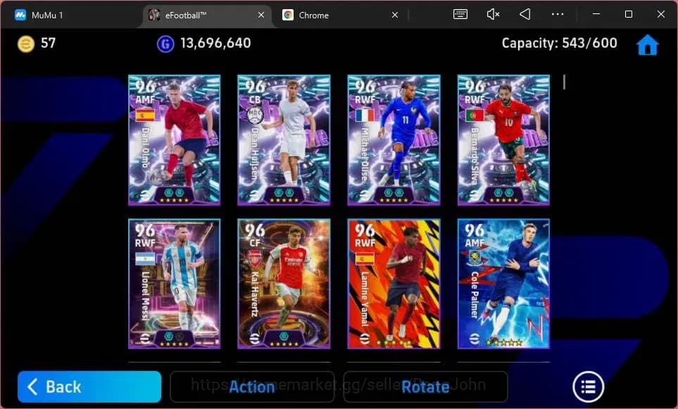 eFootball Accounts ANDROID|PW 3175|Epc Xavi| Epc Messi|Epc Steven Ger image 7