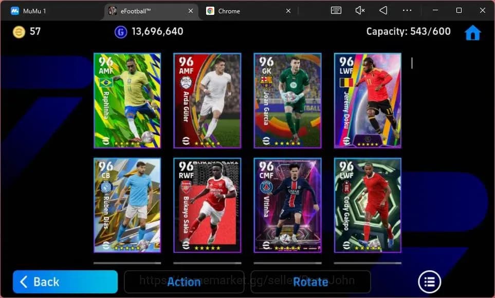 eFootball Accounts ANDROID|PW 3175|Epc Xavi| Epc Messi|Epc Steven Ger image 8