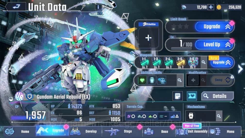 SD Gundam G Generation ETERNAL Accounts GLOBAL Rank 8| DM 12k, UR unit 11, Char 6, supp 3, image 10