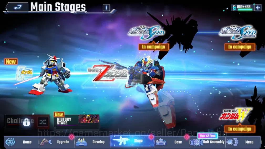 SD Gundam G Generation ETERNAL Accounts GLOBAL Rank 8| DM 12k, UR unit 11, Char 6, supp 3, image 5