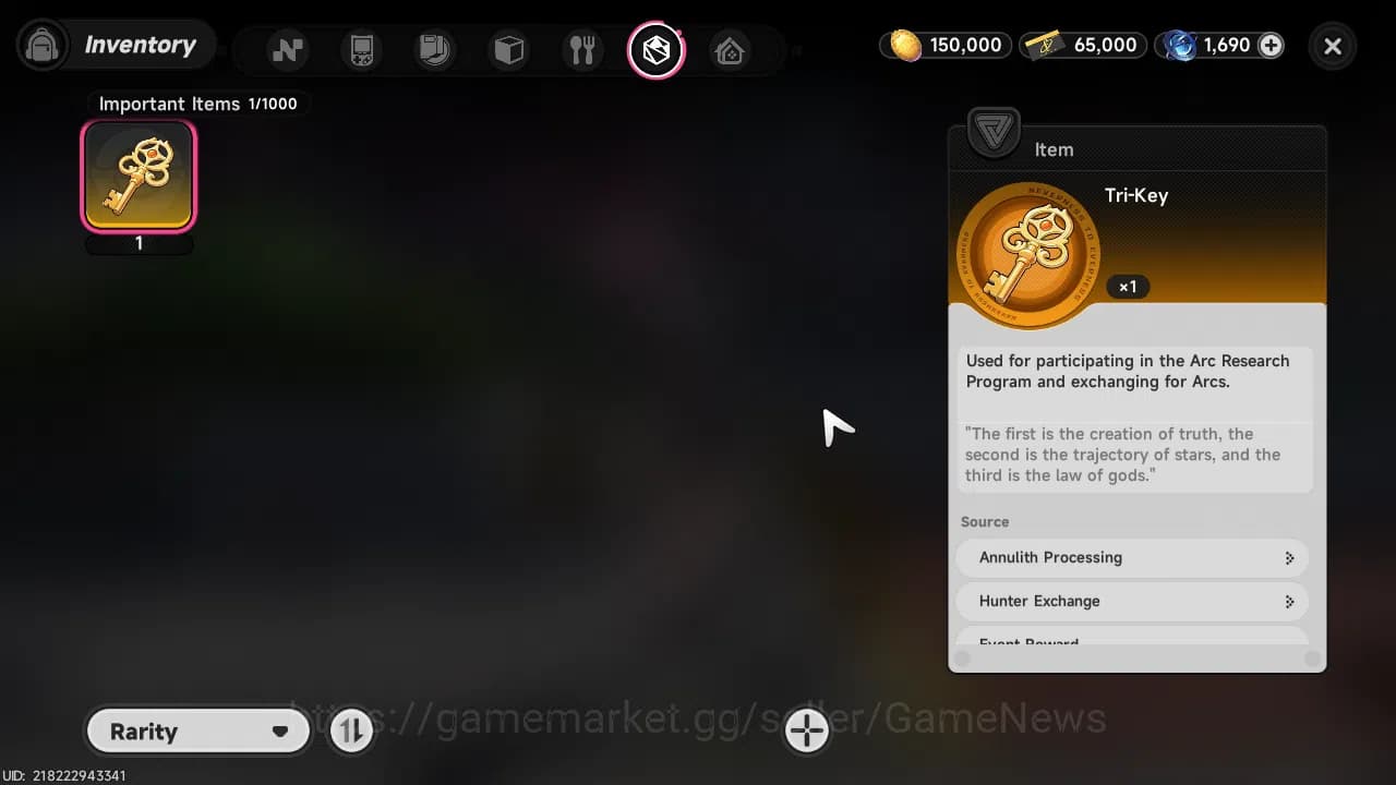 Neverness to Everness Accounts GLOBAL EU|HL 3| 1 SSR (Nanally)+1 Selector On| 6 S image 5