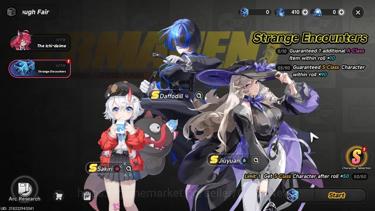 Neverness to Everness Accounts GLOBAL EU|HL 3| 1 SSR (Nanally)+1 Selector On| 6 S image 6
