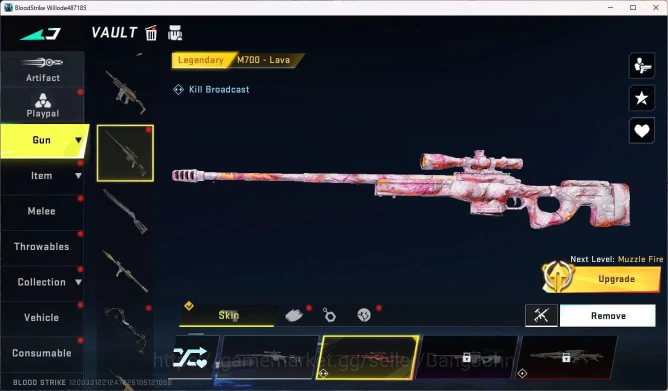 Blood Strike Accounts ASIA | 3 Legendary Skins | Malee Butterflu Knife-S image 14