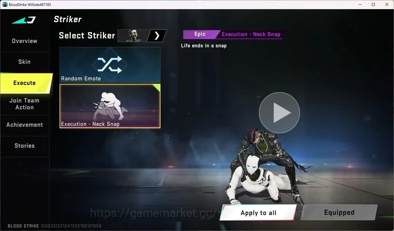 Blood Strike Accounts ASIA | 3 Legendary Skins | Malee Butterflu Knife-S image 4