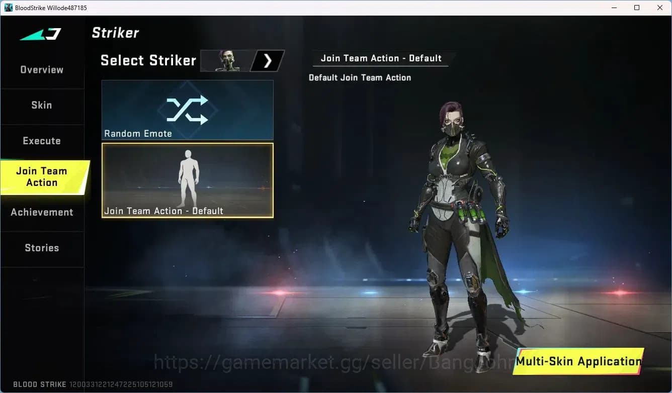 Blood Strike Accounts ASIA | 3 Legendary Skins | Malee Butterflu Knife-S image 5