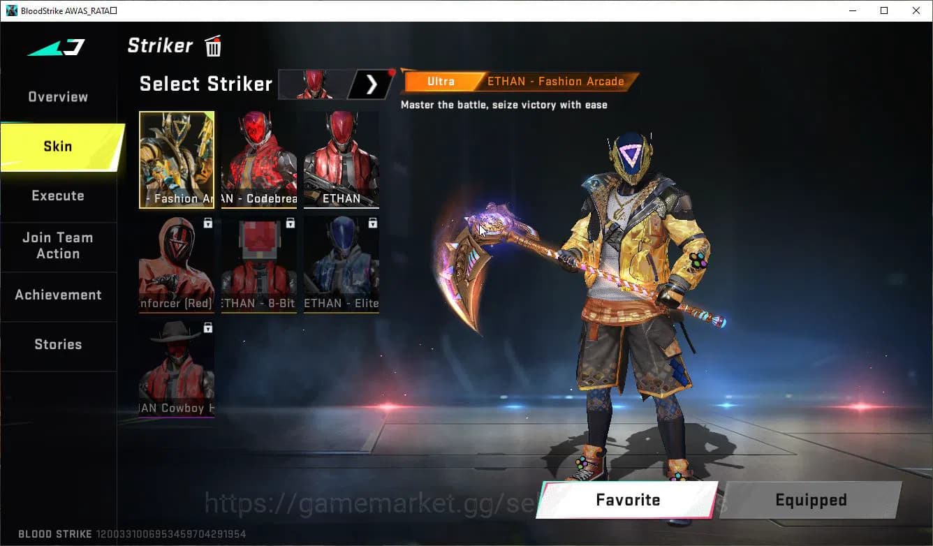 Blood Strike Accounts ASIA|ETERNAL Zero-Oda+MELE Scythe-Storm|10 ULTRA[N image 20