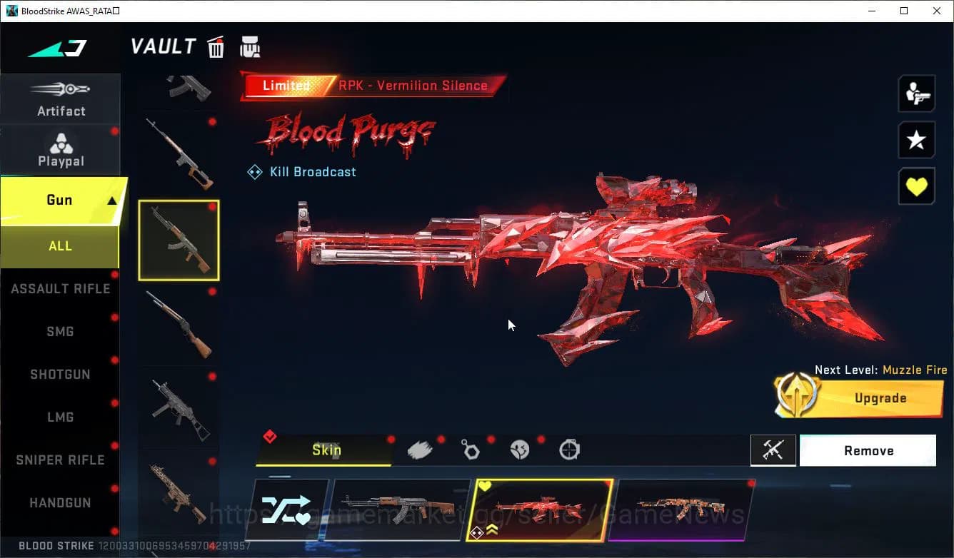 Blood Strike Accounts ASIA|ETERNAL Zero-Oda+MELE Scythe-Storm|10 ULTRA[N image 7