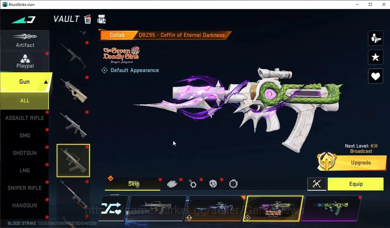 Blood Strike Accounts ASIA|ETERNAL Spear+Mele Shuriken+Collab Bleach(Bya image 12