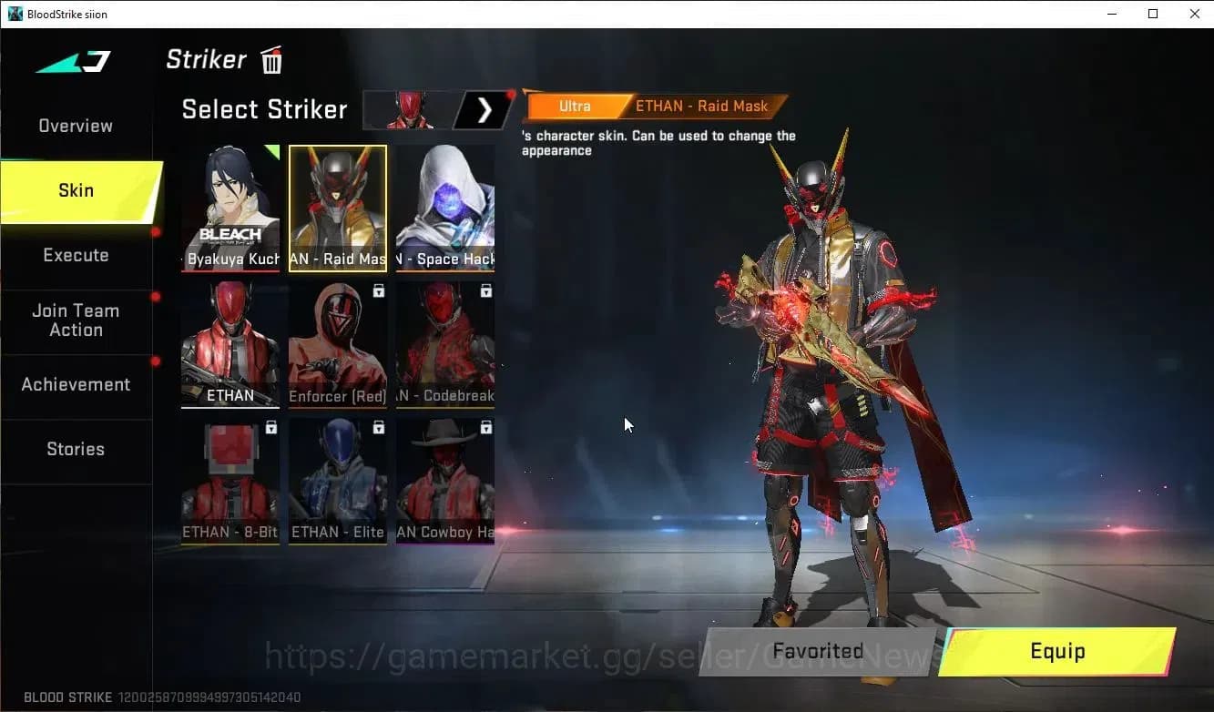 Blood Strike Accounts ASIA|ETERNAL Spear+Mele Shuriken+Collab Bleach(Bya image 15