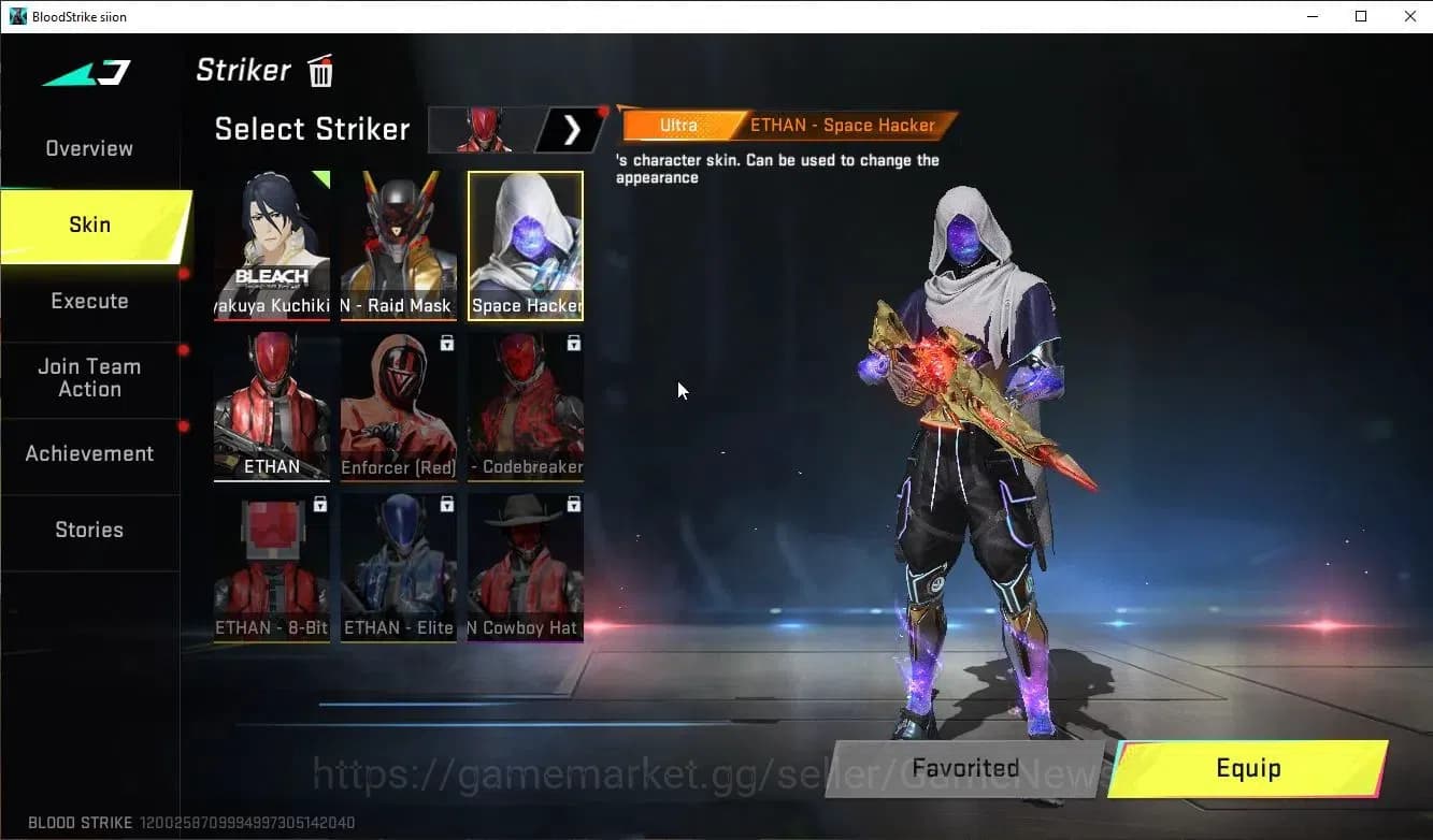 Blood Strike Accounts ASIA|ETERNAL Spear+Mele Shuriken+Collab Bleach(Bya image 16