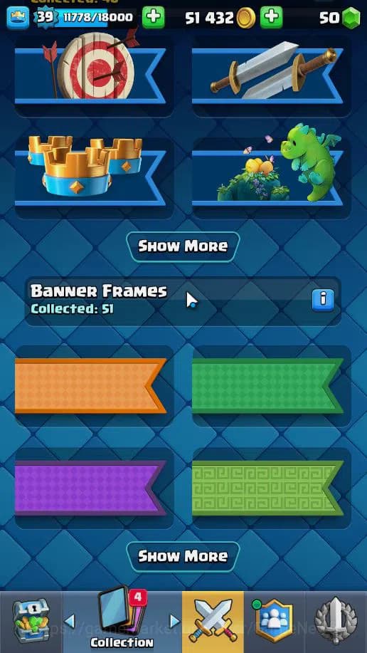 Clash Royale Accounts Lv 39|Trophy 8115|KTL 13|Limited Skin|Total Card 1 image 18