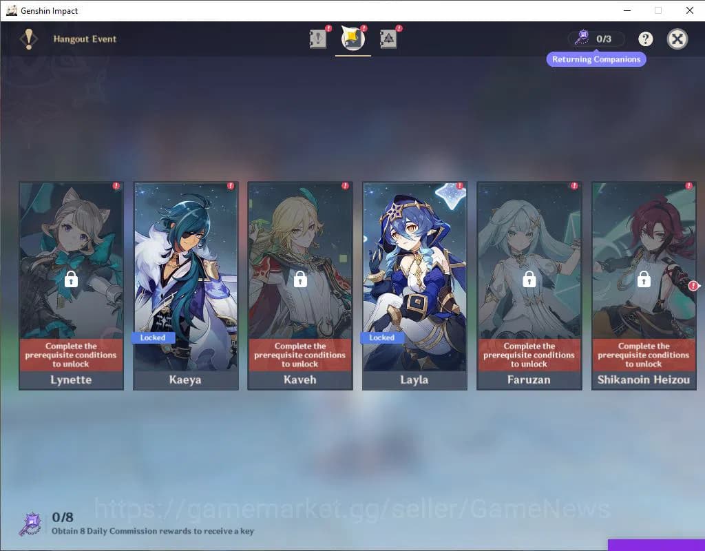 Genshin Impact Accounts EU|Ready Gacha|AR 55|48000 Primogem + 60 IF + 103 image 15