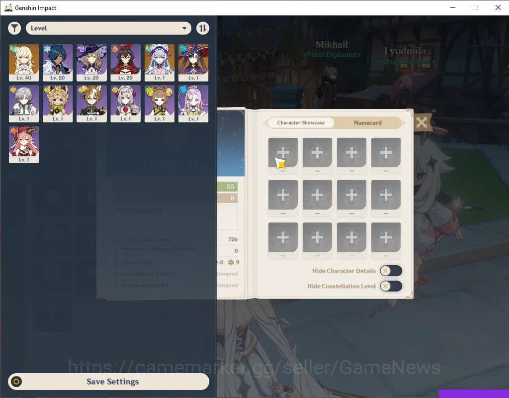 Genshin Impact Accounts EU|Ready Gacha|AR 55|48000 Primogem + 60 IF + 103 image 1